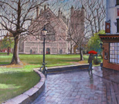 Rain and Sun Exeter oil on canvas