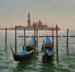 San Georgio Venice oil on canvas